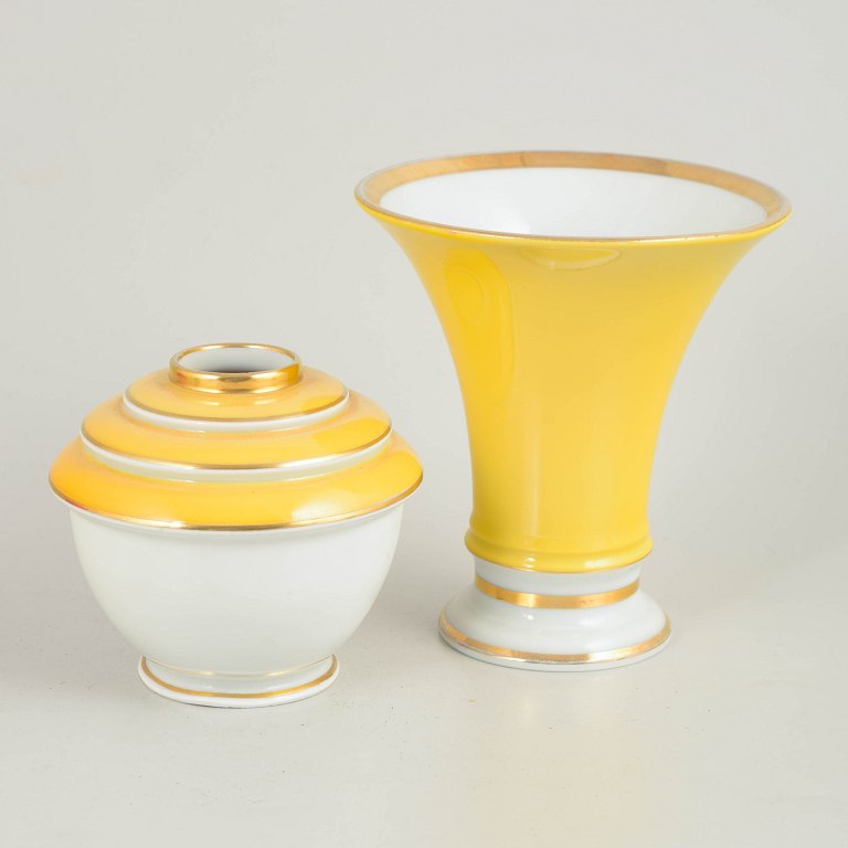 To tyske art deco vaser.