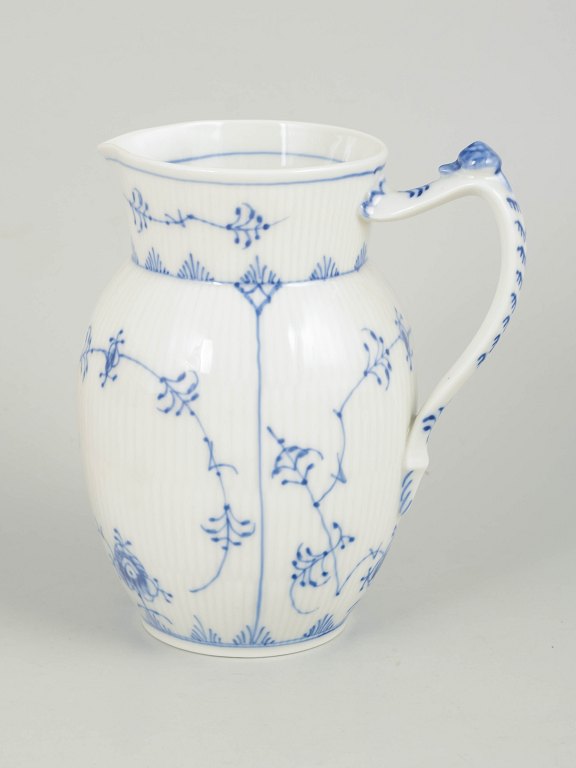 Royal Copenhagen Blue Fluted Plain, pitcher.