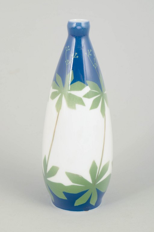Royal Copenhagen art nouveau vase.