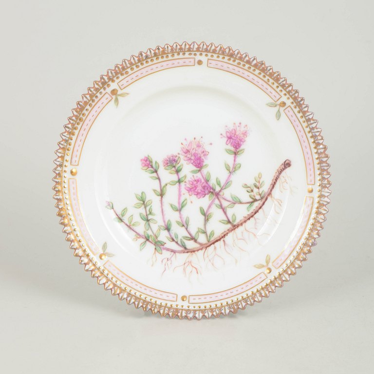 Royal Copenhagen Flora Danica plate.