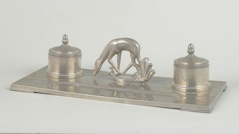 Carl Einar Borgström for Ystad Tenn, blækhus i tin.