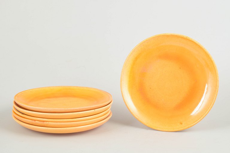 Kähler, set of six plates.