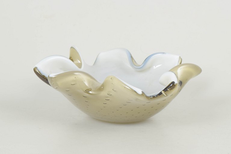 Murano art glass bowl.
