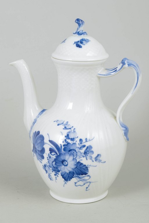 Royal Copenhagen Blue Flower Curved coffee pot.
