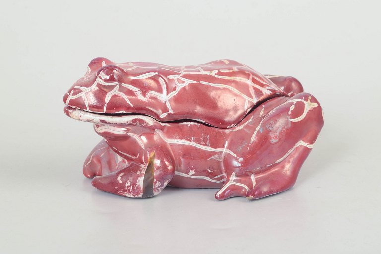 Karl Hansen Reistrup for Kähler, frø med låg.