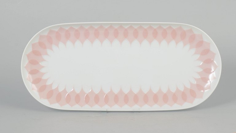 Bjørn Wiinblad for Rosenthal, oval dish.
