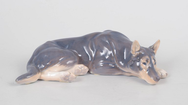 Bing & Grøndahl schæferhund figur nr. 1789.