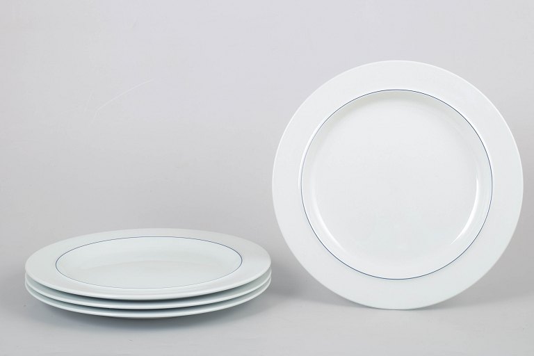 Grethe Meyer for Royal Copenhagen, sæt af fire middagstallerkener.