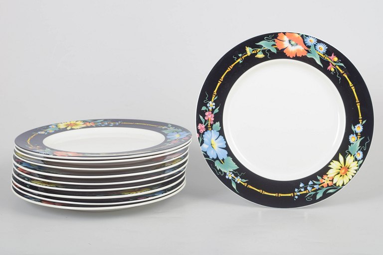 Villeroy & Boch "Xenia", sæt af ti frokosttallerkener.