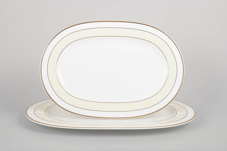 Villeroy & Boch, sæt med to serveringsfade.