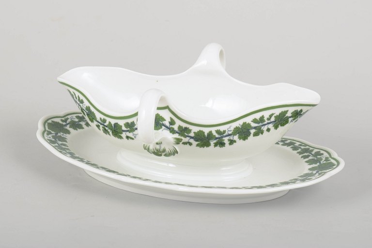 Meissen "vinløv", sovsekande.