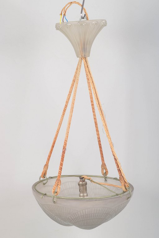 René Lalique "Coquilles" loftslampe.