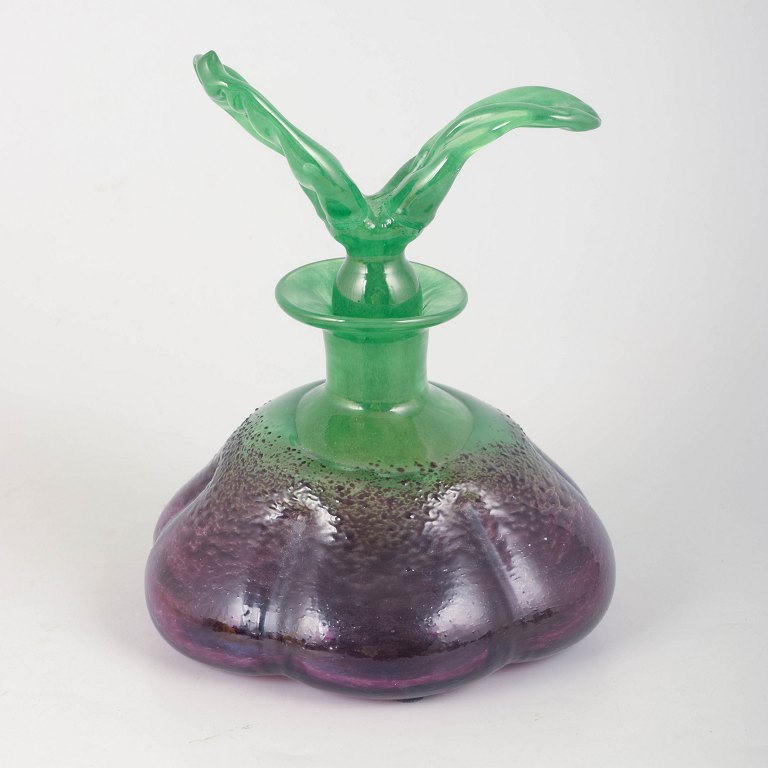 Anette Ohlsson for Glashyttan, kunstglas karaffel.