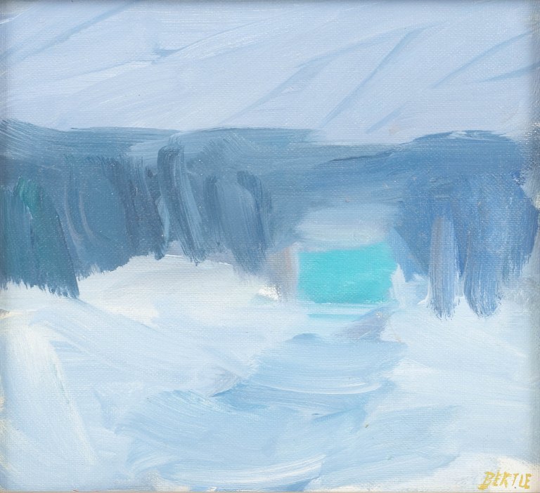 Lars Bertle, abstrakt komposition, svensk modernist.