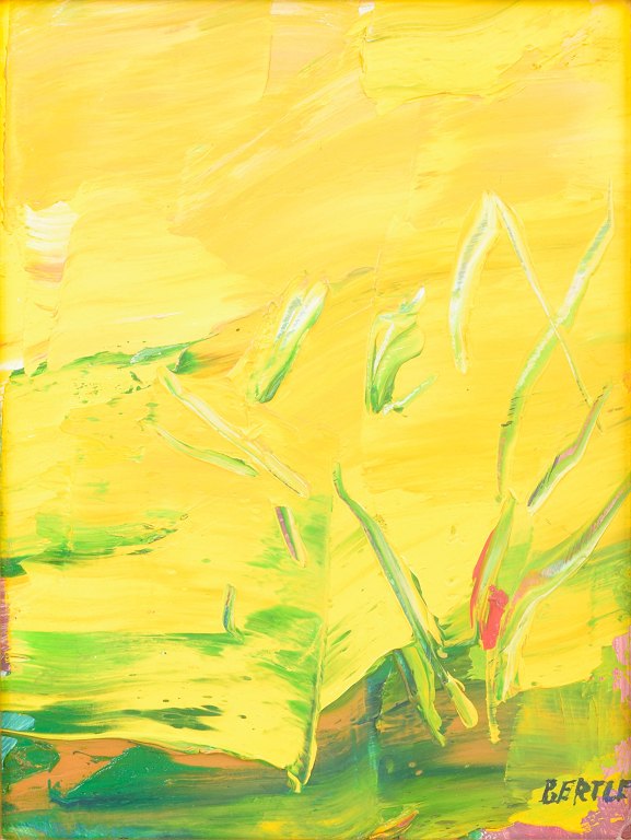 Lars Bertle, “Landskap Skåne”, svensk modernist.