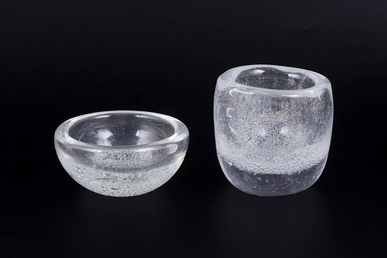Kaj Franck for Iittala, vase og skål.