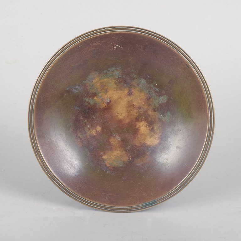 Just Andersen, Art Deco-fad i bronze.
