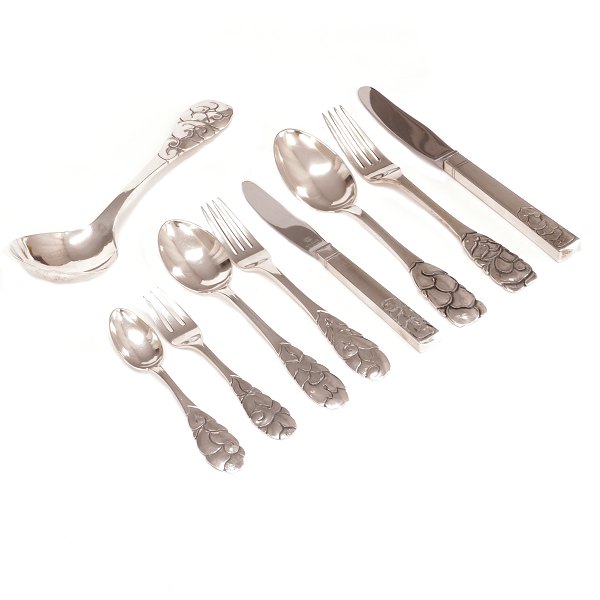 Thorvald Bindesbøll for Holger Kyster: Silver cutlery (52)