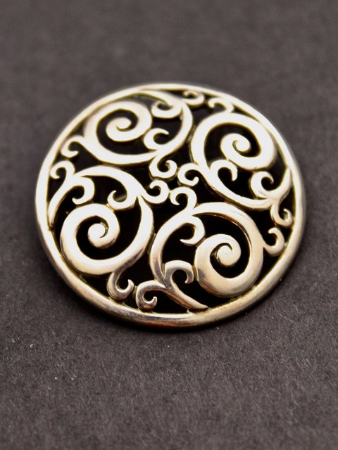 Sterling sølv broche